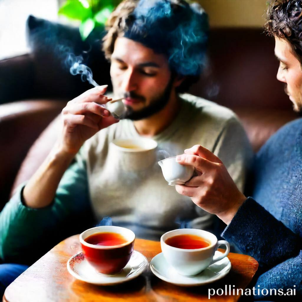 does smoking tea relax you